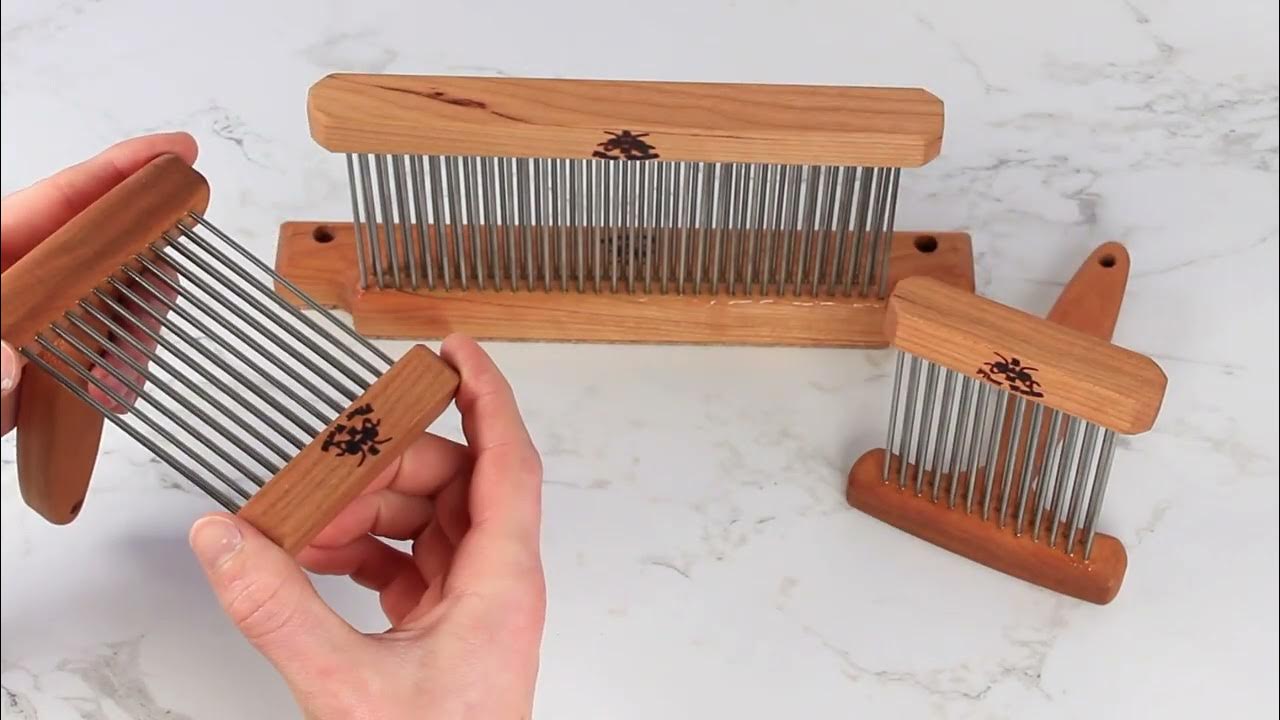 Wool Comb and Hackle Caps YouTube