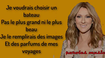 Celine Dion - Parler à mon père (lyrics-paroles,HD