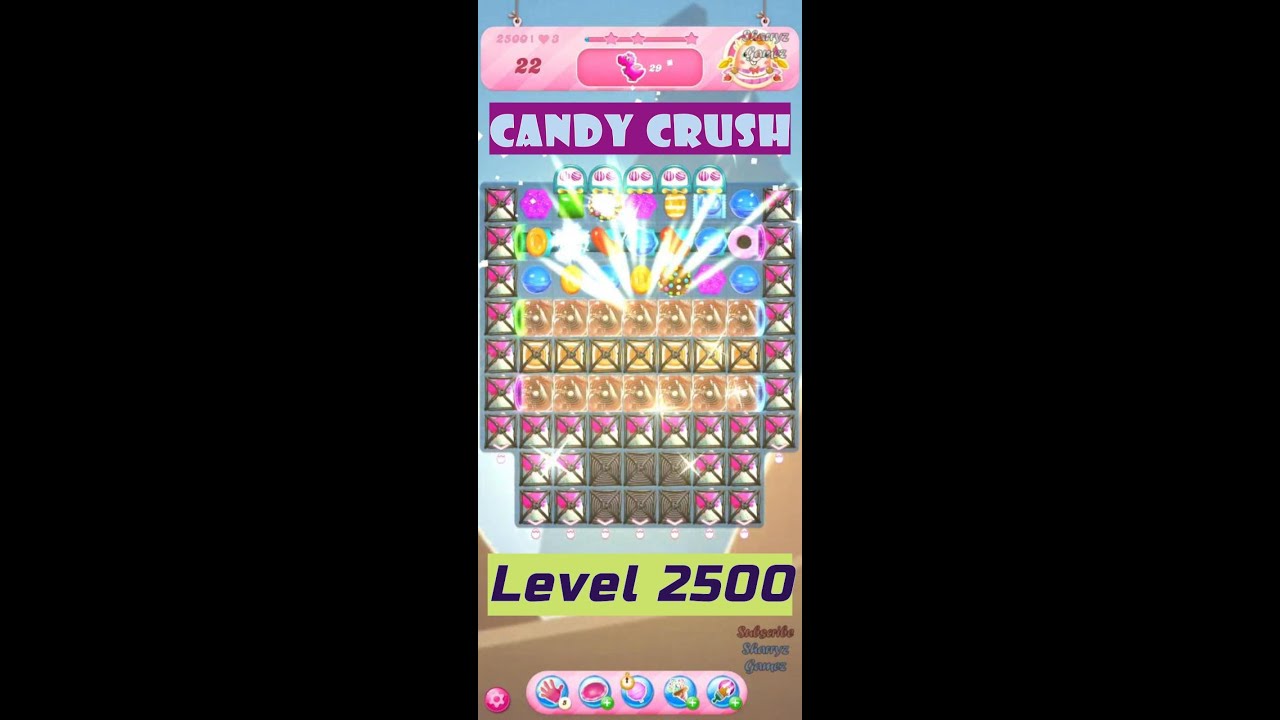 Candy Crush Saga │Level 2500 │Win Streak 100x15│Gaming Zone │ One of