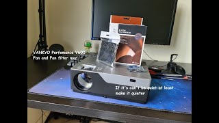 Vankyo Performance V600 Projector Fan And Fan Filter Mod
