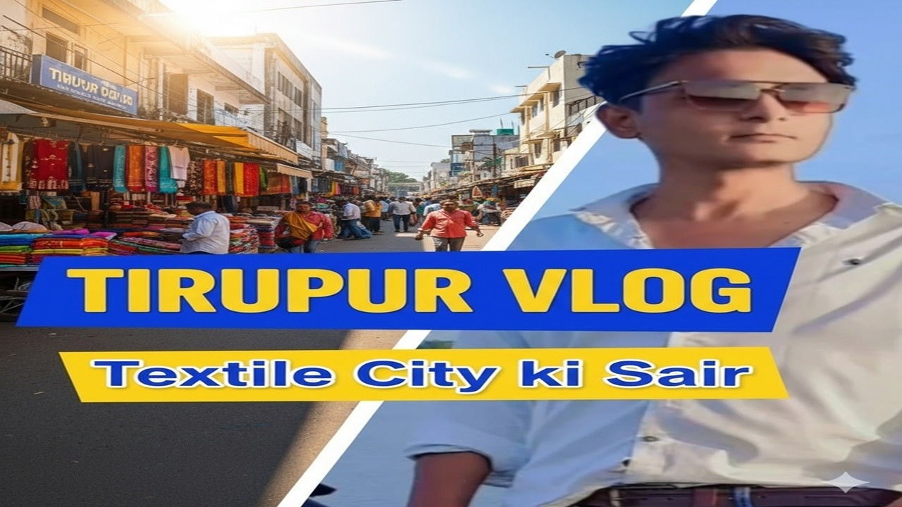 Tiruppur में आज ये क्या देख लिया! 😱 | Tamil Nadu Daily Vlog