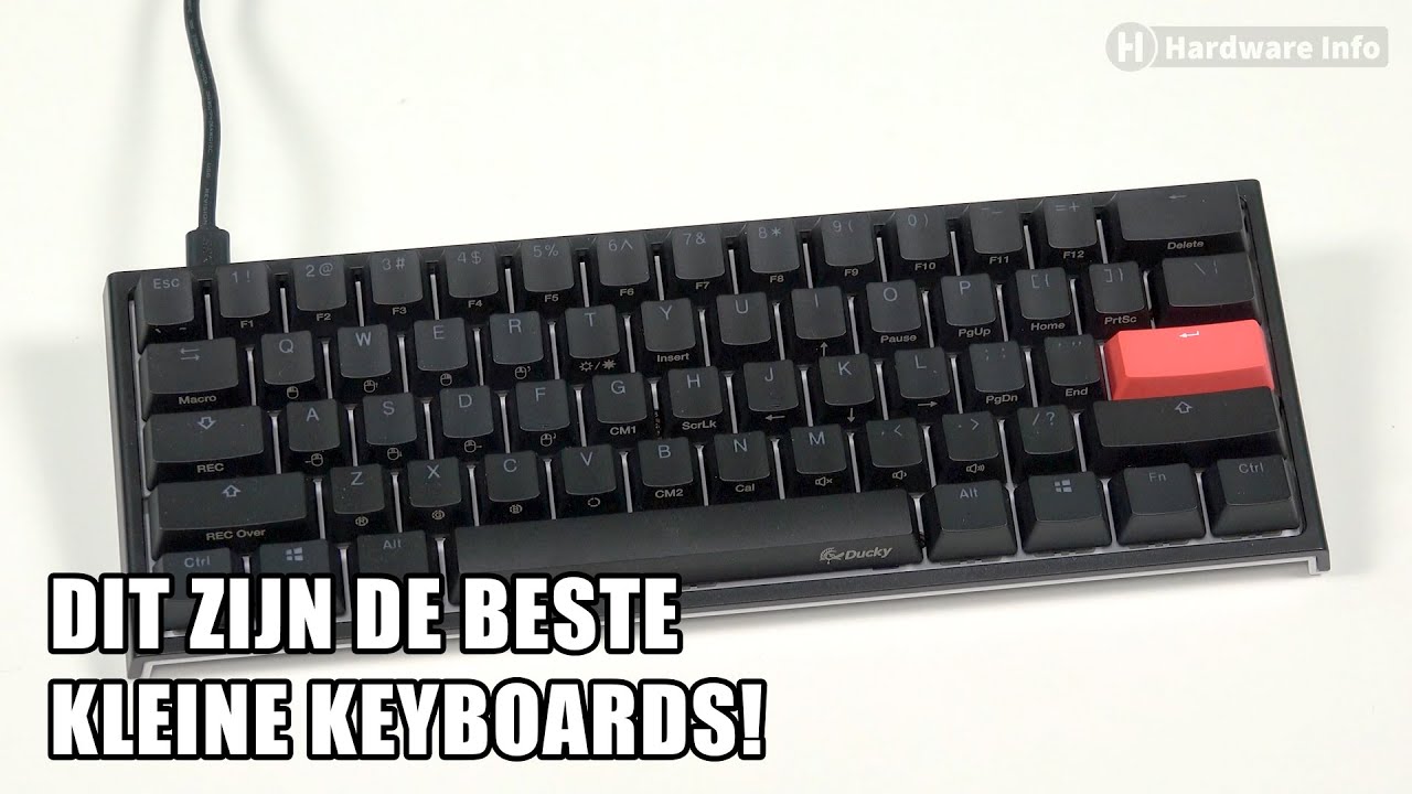 Wat zijn de beste kleine TKL en 60% keyboards? Hardware Info Wat zijn de beste kleine TKL en 60% keyboards? Hardware Info