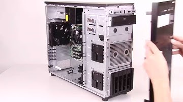 Lenovo ThinkSystem ST250 V2/V3 removing a hot swap drive backplane