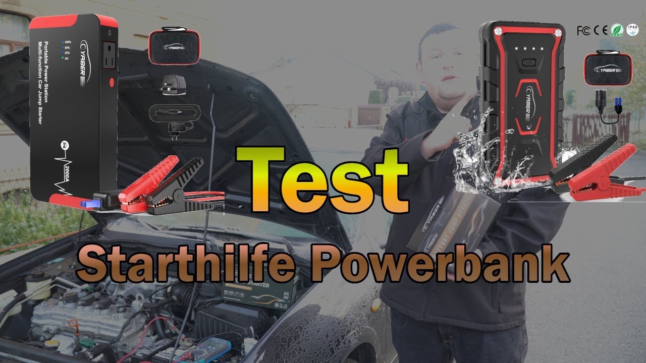 Starthilfe mit Powerbank oder Auto starten mit Powerstation? Was geht? -  FAN4VAN