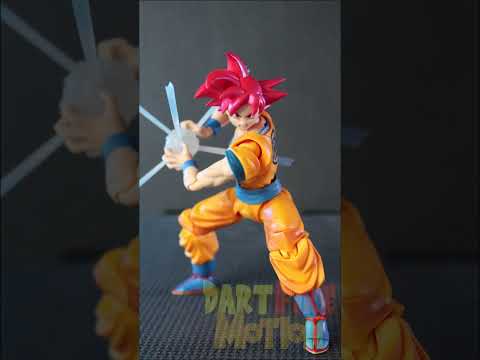 Goku Kamehameha Stop Motion but every frame is a different Action Figure