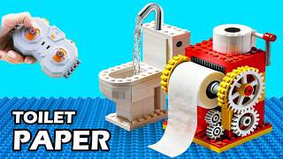Automating Toilet Paper - Building With Lego Technic