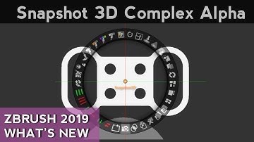 042 ZBrush Spotlight 2 Snapshot 3D Complex Alpha Creation