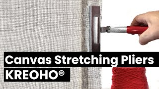 How to Get a Perfect Tufting Base | Professional Canvas Stretching Pliers
