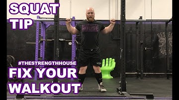 Squat Tip: Fix Your Walkout