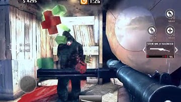 Dead Trigger 2- Sten MK II Silenced [MK10] Gameplay [2]