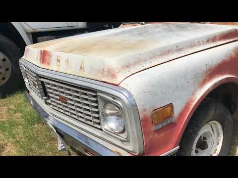 Vintage 1970s Chevrolet Custom 10 Ambulance