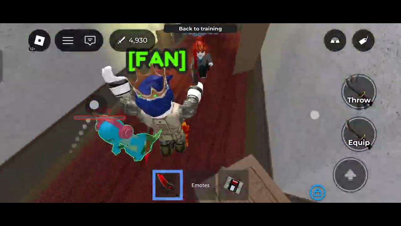 MM2 Aim Trainer(They keep spawn killing 😭)