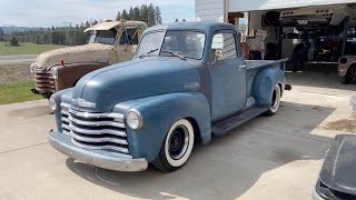 Evan's 1953 Chevy Farm Truck gets a FULL custom Interior Update!