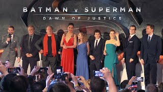 Batman v Superman : Dawn of Justice  - The European Movie Premiere in London