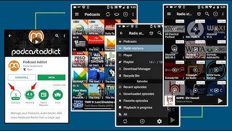 Video Tour: Podcast Addict
