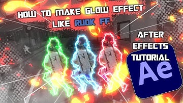 How to make Glow Effect like Ruok FF ll After Effects ll Adventure Vlogerz