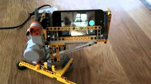 Spherical Motorized Camera Head with LEGO Mindstorms