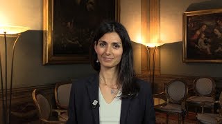 Virginia Raggi &quot;L&#39;acqua è il bene più grande, un bene che va tutelato&quot;