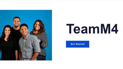 Mobirise Teams Bootstrap Template | TeamM4