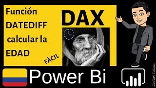 Power Bi Chapter 46 ✅ DATEDIFF function to calculate the AGE of a person in Power Bi
