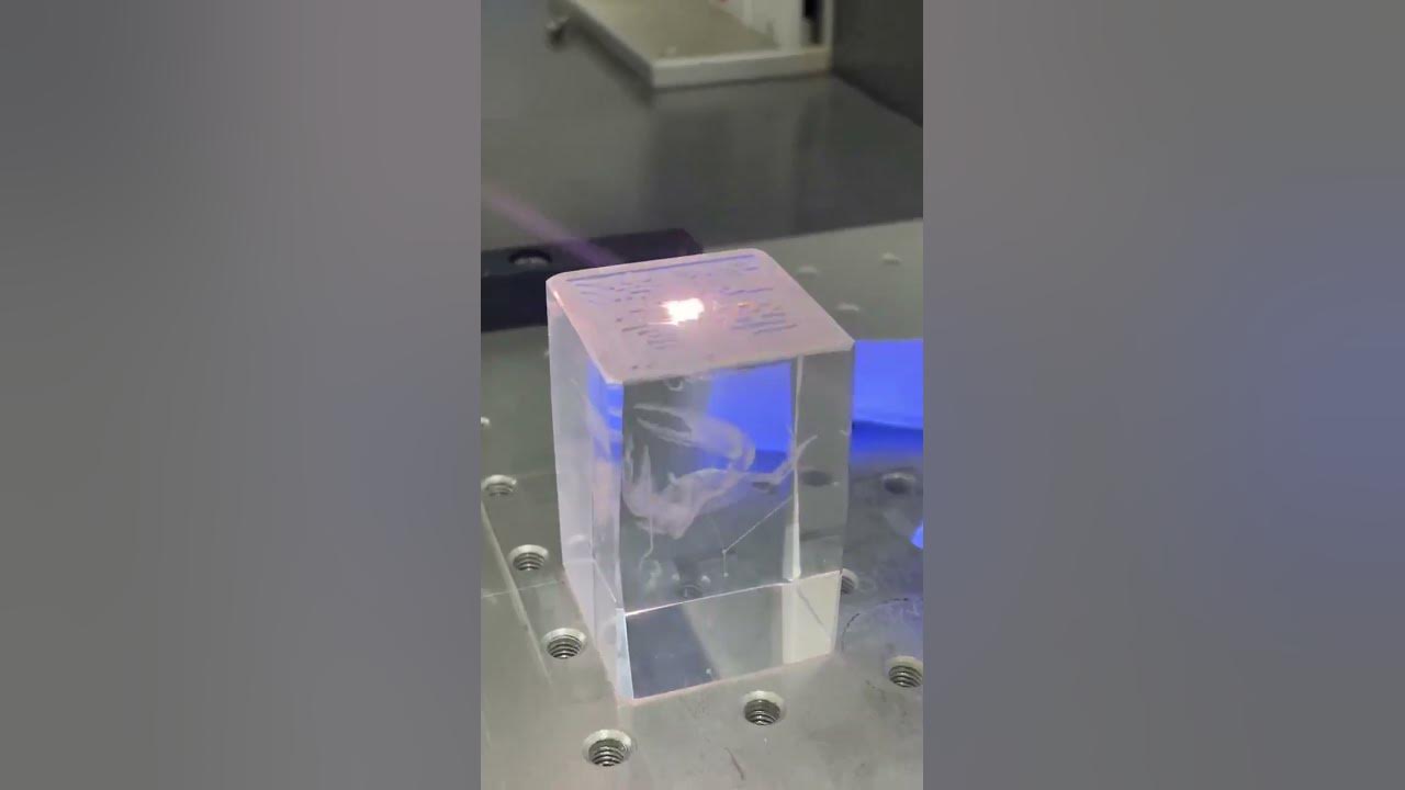 Crystal seal laser engraving laser engraving near me 3D printing technology YouTube