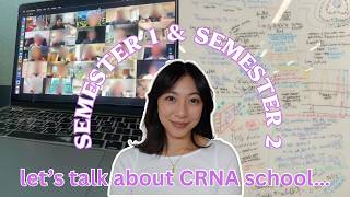 SRNA semester 1 & 2 recap | lilianesthesia