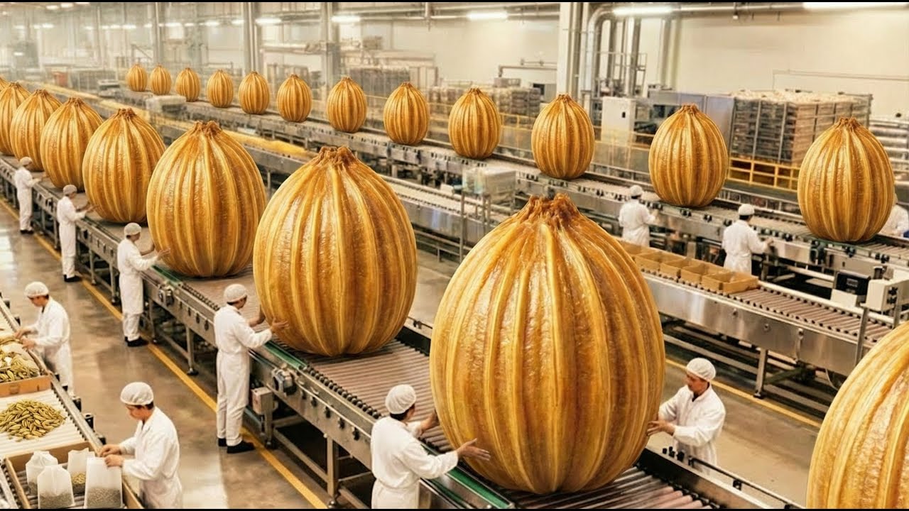 Inside the Factory: Giant Fennel Seeds To Fennel Tea Process (Full Process)