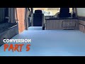 Campervan Foam Cushion Cutting &amp; Electrical Wiring