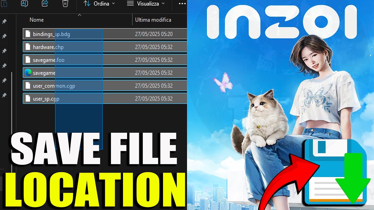 Inzoi Files INZOI | Come trovare i file di salvataggio (save file location ...