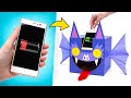 Как сделать картонную летучую мышь с зарядкой для телефона