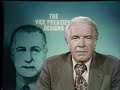 KABC-7  1973 CBS News Break..  Vice President Resigns