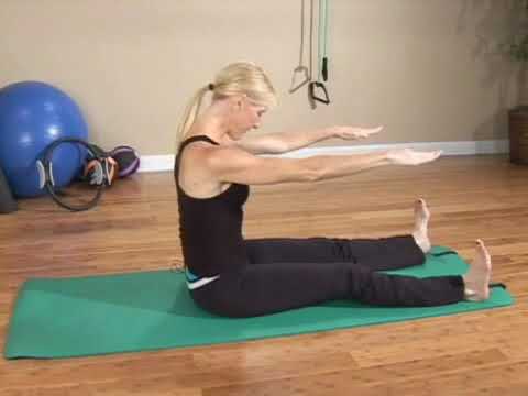 Pilates Exercises Spine Stretch Forward Youtube