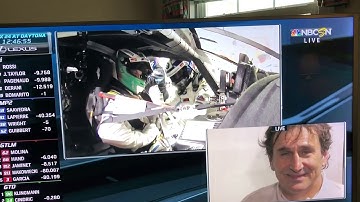 Alex Zanardi 2019 Rolex 24 driver change.