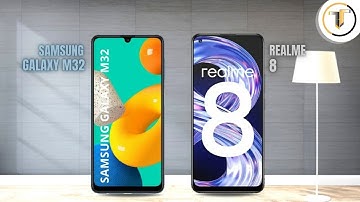 Samsung M32 vs Realme 8 || Full Comparison ⚡ Which one is Best.
