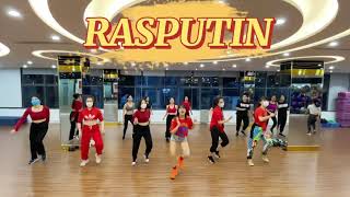 Rasputin - BoneyM ( Majestic remix ) | Zumba fitness | CallmeJoyce