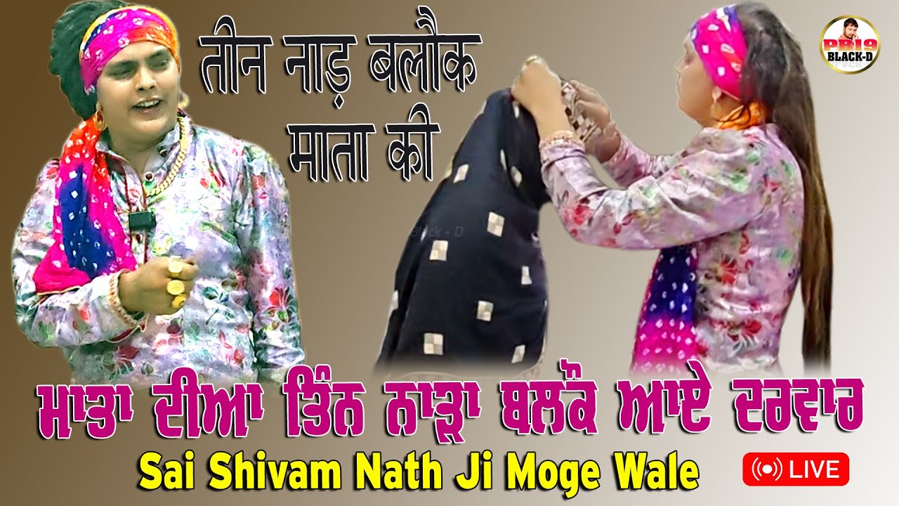Sai Shiv Nath Ji Moga | Sai Shivam Nath ji Moge Wale | Choki Peera Di | Diwan Peera Da Live 2025