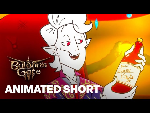Baldur's Gate 3 Christmas Gift Animated Short class=