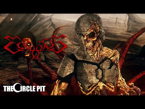 ECRYPTUS - Cauterized Saber Wound Massacre (Official Lyric Video) Galactic Death Metal | Circle Pit