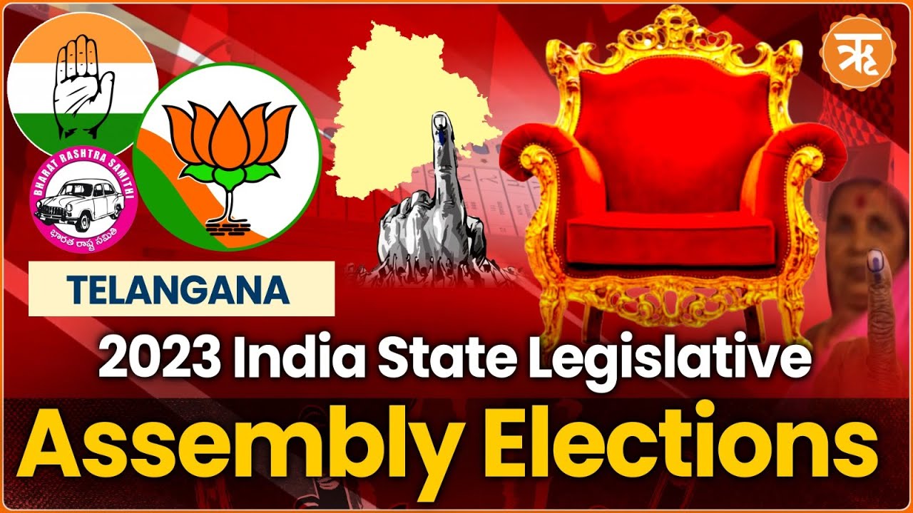 AssemblyElections2023 Congress Sweeps Seats in Telangana; BRS Lags