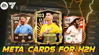 BEST CARDS in FC MOBILE 🥇 META CARDS in H2H 🏆 BEST TEAM #fcmobile