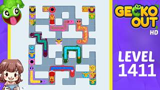 Gecko Out Level 1411 Solution Walkthrough