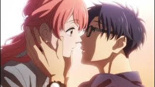 Hirotaka and Narumi  KISS scene | Wotakoi | Love is Hard For Otaku #anime #wotakoi