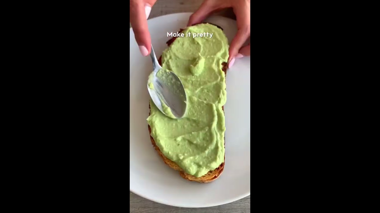 Amazing Creamy Avocado Toast ASMR Tutorial