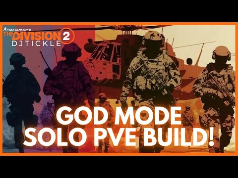 GOD MODE SOLO PVE BUILD! THE DIVISION 2!