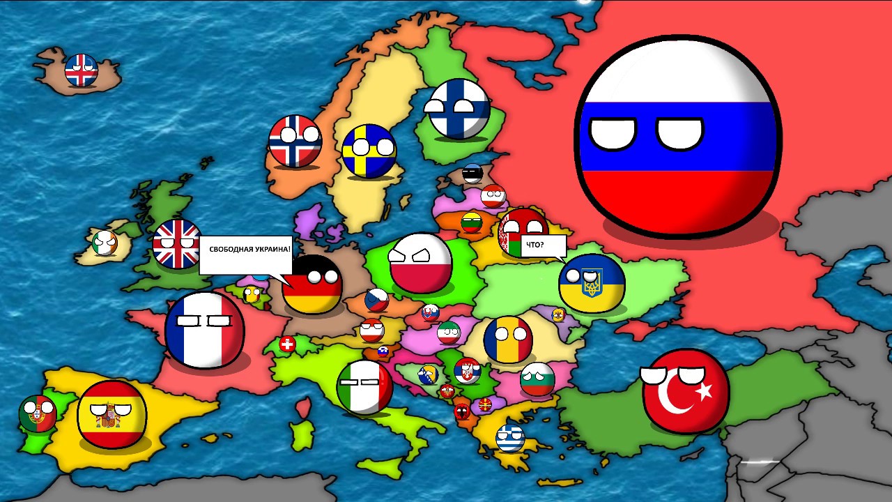 Карта украины кантриболз