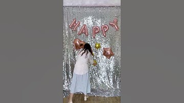 Sequined background fabric, birthday party, factory-customized Yunfan Textiles