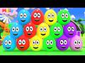 रंगों का गीत! | बिस्तर पर कूदते पाँच छोटे बंदर  Paanch Nanhe Bandar – Hindi Rhymes | Melly Hindi