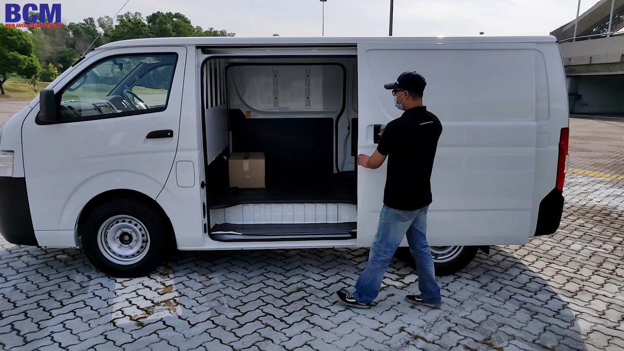 Foton View C2 Panel Van with Twin Sliding Door from Berjaya China Motor