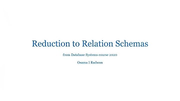 L08 Reduction to Relational Schemas