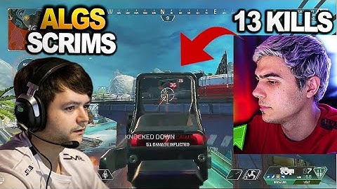 TSM Imperialhal team WIN THE ALGS SCRIMS WITH 13 Kills!! CEO playing with 30-30 and prowler!!